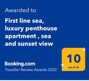 Zdjęcie z galerii obiektu First line sea, luxury penthouse, sea and sunset view Vivenda Vacational Guayero 618 w mieście Los Cristianos