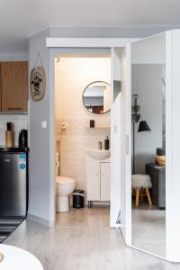 Kúpeľňa v ubytovaní Apartamenty Na Wilcznik Zakopane