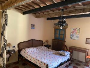 Postel nebo postele na pokoji v ubytování Capraia isola