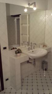 Koupelna v ubytování Palazzo Bizzarri