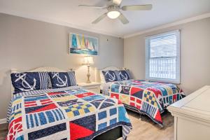 Postel nebo postele na pokoji v ubytování Ocean City Condo Spacious Balcony, Walk to Beach!