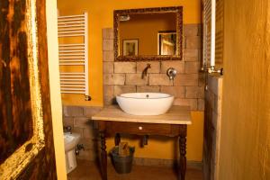 A bathroom at Agriturismo Le Roghete