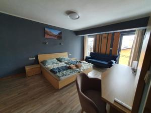 Posezení v ubytování Snowhouse rodinné apartmány s balkónom 100m2