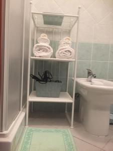 A bathroom at Sweet Maison
