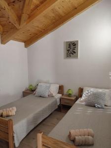 Ένα ή περισσότερα κρεβάτια σε δωμάτιο στο Apartments Pulic