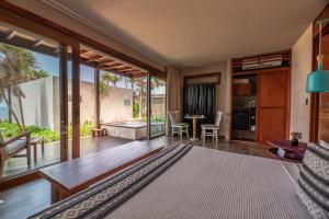 Uma varanda ou terraço em Mi Amor Tulum, a Small Luxury Hotel