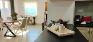 A kitchen or kitchenette at Villa Amaryllis