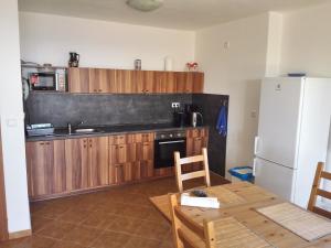 Kuchyň nebo kuchyňský kout v ubytování Javorník 88