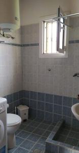 Vonios kambarys apgyvendinimo įstaigoje Villa Elpida
