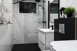 Kúpeľňa v ubytovaní APARTAMENT Piątka