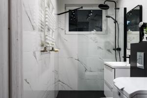 Kúpeľňa v ubytovaní APARTAMENT Piątka