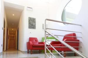 A seating area at B&B Rabbit
