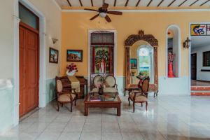 Posezení v ubytování Hotel Santa María Mérida
