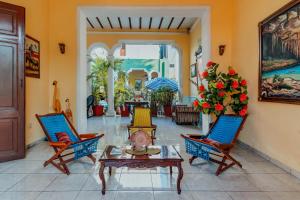 Posezení v ubytování Hotel Santa María Mérida