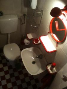Koupelna v ubytování Guesthouse Bogdanovic
