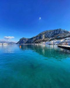 a view of a large body of water at Soleluna in Capri