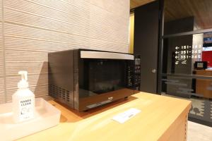 Kuchyň nebo kuchyňský kout v ubytování M's Hotel Sanjo Omiya