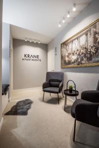 Posedenie v ubytovaní Krane Apartments Ó utca