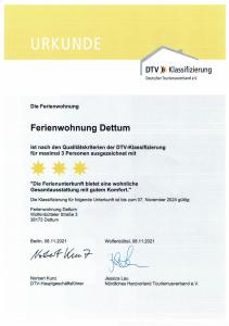 une lettre de rejet pour un document de vérification de réintégration dans l'établissement Ferienwohnung Apartment Dettum mit eigenem Bad, Kochnische und Wintergarten, à Dettum