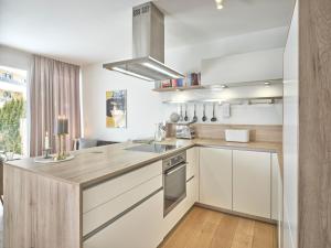 Kuchyň nebo kuchyňský kout v ubytování Sonnenhaus Schladming Dachstein