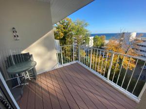 Ban công/sân hiên tại Residenz am Yachthafen, Whg 21