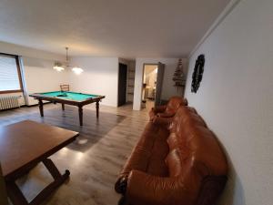 Posezení v ubytování Les Jolis Coeurs