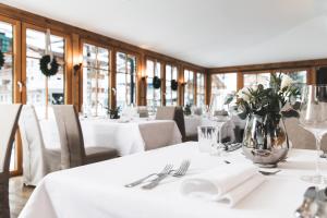 Restaurace v ubytování Alpines Gourmet Hotel Montanara