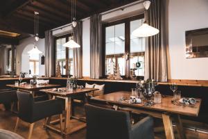 Restaurace v ubytování Alpines Gourmet Hotel Montanara