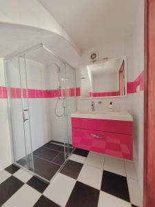 Kylpyhuone majoituspaikassa Finca los Bancales