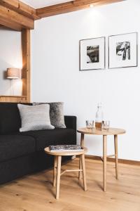 Posezení v ubytování Alpines Gourmet Hotel Montanara