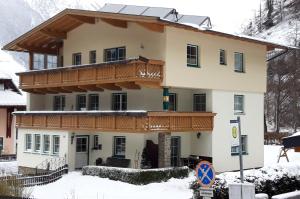 Haus Kristall v zimě