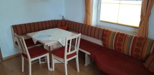 Posezení v ubytování Haus Kristall