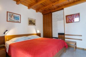 Postel nebo postele na pokoji v ubytování Villa Rustica Apartment