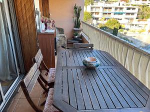 Балкон или терраса в Magnifique Appartement à Cassis,Parking,2 pas du Port