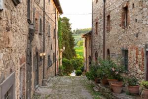 Vonkajšia záhrada v ubytovaní Castello di Fonterutoli Wine Resort