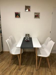 Posedenie v ubytovaní Apartment an der Burg