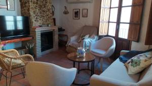 Posezení v ubytování La Casita de Betania