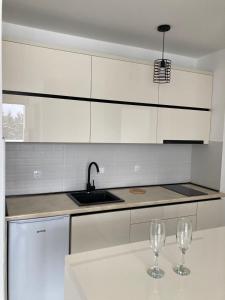 A kitchen or kitchenette at Modessa