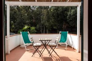 Balkón nebo terasa v ubytování Hotel Valle Verde