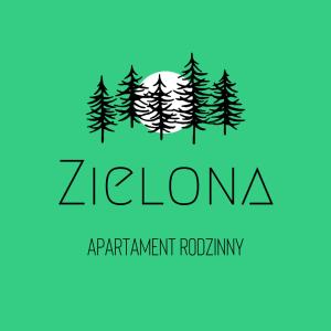 een bos van bomen met de woorden zebraarmaarmaarmaarma appartement management revisie bij Apartament Rodzinny Zielona in Krynica Zdrój