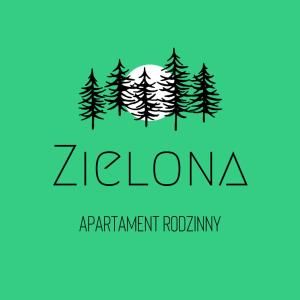 The logo or sign for the apartment