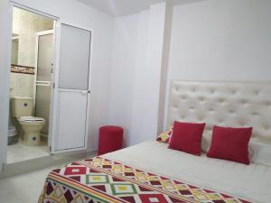 Vannituba majutusasutuses Apartamento oasis del norte