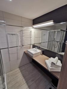 Et badeværelse på Apartament Czarna Góra Sölden 28