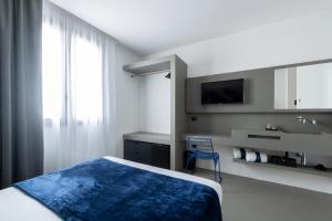 Postel nebo postele na pokoji v ubytování Civic03 B&B