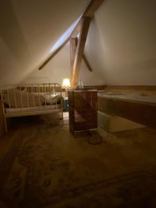 Ein Etagenbett oder Etagenbetten in einem Zimmer der Unterkunft Villa belle époque