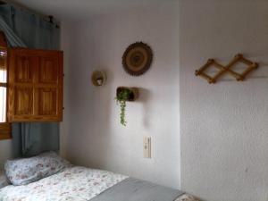 Posteľ alebo postele v izbe v ubytovaní Casa La Pizarra