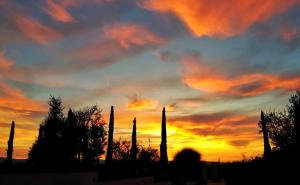 The sunrise or sunset as seen from Az apartmant or nearby