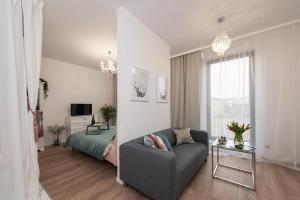 Χώρος καθιστικού στο Apartamenty Centrum II