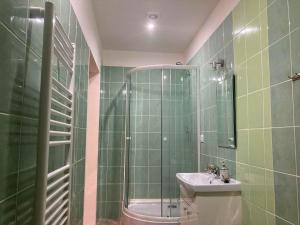 A bathroom at Vila Lesana Még 37 kép