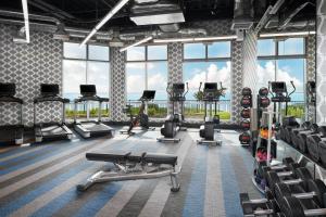 Fitness center at/o fitness facilities sa Aloft Ocean City